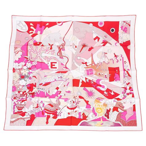 Hermès New ça Decoiffe Silk Scarf For Sale at 1stDibs